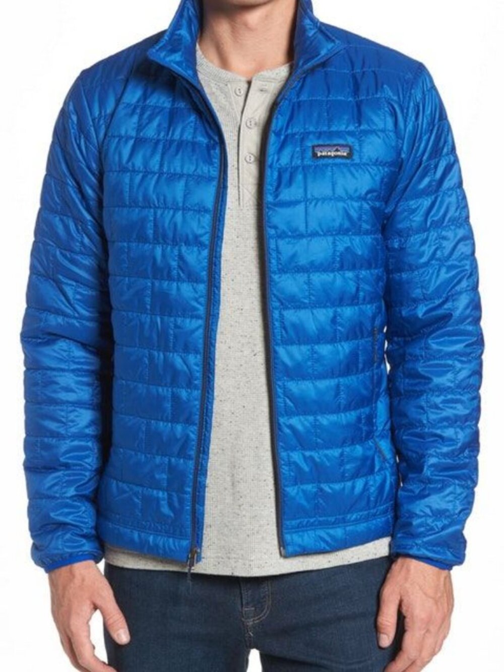 Patagonia Men's Nano Puff Jacket Size M NWT Endless Blue